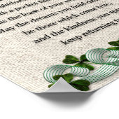 Poster Irish Blessing Art Foam Board (Coin)