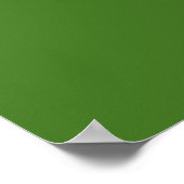 Poster Irish Blessing for Courage - Typographie en vert (Coin)