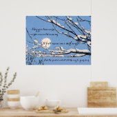 Poster Irish Blessing - Puissiez-vous avoir des mots chau (Cuisine)