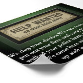 Poster irish n'a pas besoin de s'appliquer (Coin)