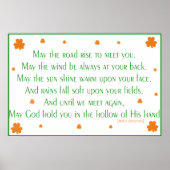 Poster Irish Proverbe 2 Print (Devant)