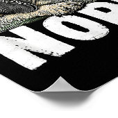 Poster Irish Wolfhound Nope Funny Lazy Pet Dog Cute (Coin)