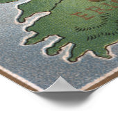 Poster Irishman propose des Shamrocks à l'Irlande (Coin)