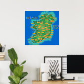 Poster Irlande (Bureau à domicile)