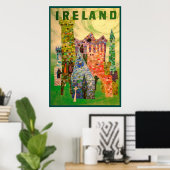 Poster Irlande (Bureau à domicile)