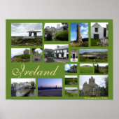 Poster Irlande Collage (Paysage) (Devant)