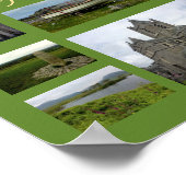 Poster Irlande Collage (Portrait) (Coin)