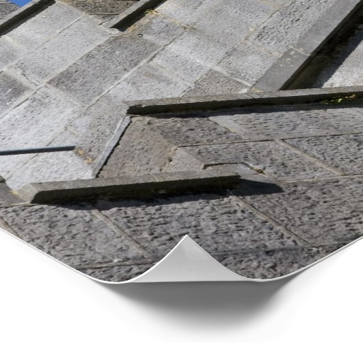 Poster Irlande, comté de Kilkenny, château médiéval. (Coin)