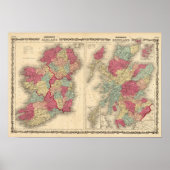 Poster Irlande Écosse (Devant)