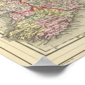 Poster Irlande, Écosse (Coin)