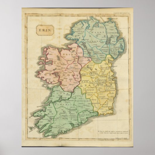 Poster Irlande en 1810 (Devant)