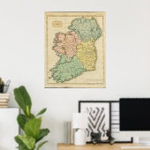 Poster Irlande en 1810 (Bureau à domicile)