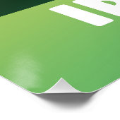 Poster Irlande pour le golf (Coin)