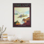 Poster Irlande, revenez à Erin Print (Cuisine)