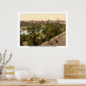 Poster Irlande - Stephens Green Park c1900, Dublin (Cuisine)