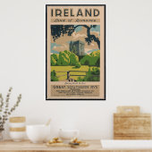 Poster Irlande vintage - (Cuisine)