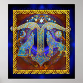 Poster Irminsul et Loups (Devant)