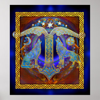 Poster Irminsul et Loups