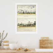 Poster Ironclad Oneota par D.M.N. Stouffer 1864 (Cuisine)