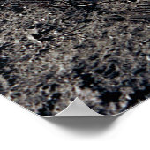 Poster Ironie de l'atterrissage de la lune (Coin)