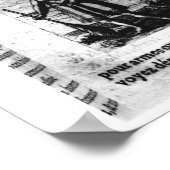 Poster Iroquois de Nouvelle-France (Coin)