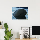Poster Irrawaddy Dolphin Peek-A-Boo (Bureau à domicile)