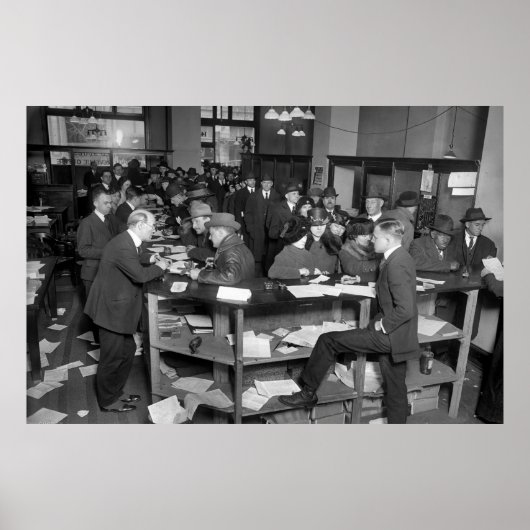 Poster IRS Bureaux, 15 avril 1920 (Devant)