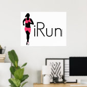 Poster iRun (Bureau à domicile)