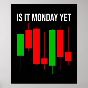 Poster Is It Monday Yet Trading Funny Stock Trader