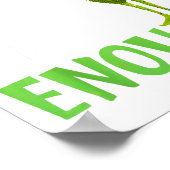 Poster Is This Jolly Enough Green Merry Christmas Tree Li (Coin)