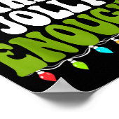 Poster Is This Jolly Enough Merry Christmas Tree Lights F (Coin)