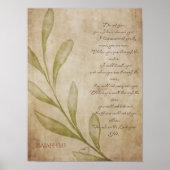Poster Isaac 43:1-3 Verset de la Bible Imprimable pour dé (Devant)