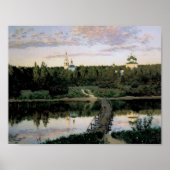 Poster Isaac Levitan - Cloître calme (Devant)