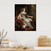 Poster Isabel II d'Espagne - Reine (Cuisine)