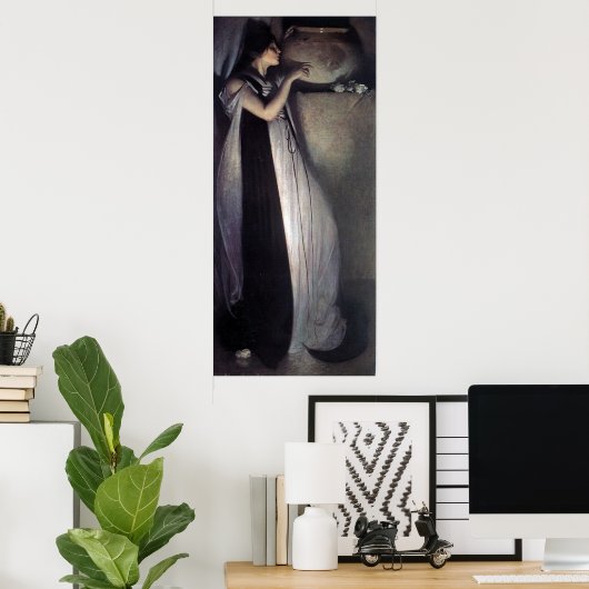 Poster Isabella et le Pot de Basil (Bureau à domicile)