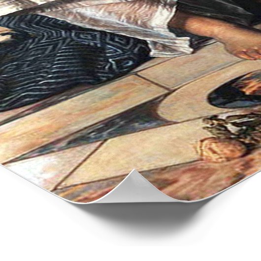 Poster Isabella et le Pot de Basil par William Hunt (Coin)