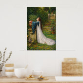 Poster Isabella et le pot de basilic par Waterhouse (Cuisine)