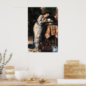 Poster Isabella et le pot de basilic par William Hunt (Cuisine)