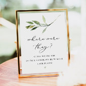 Poster ISABELLA Verdure Où étaient-ils Jeu de douche