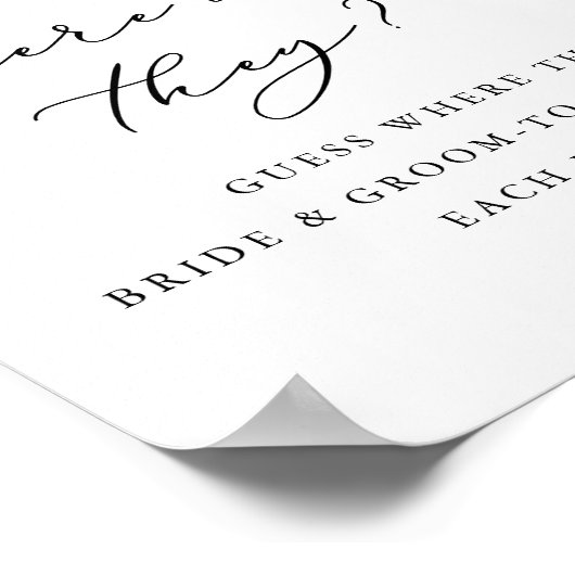 Poster ISABELLA Verdure Où étaient-ils Jeu de douche (Coin)