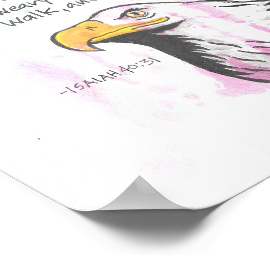 POSTER ISAIAH 40:31 (Coin)