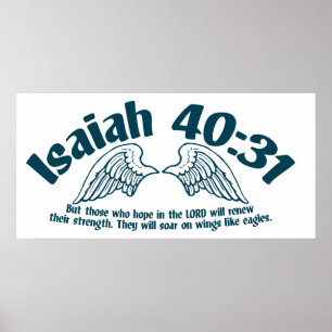 Poster Isaiah 40:31