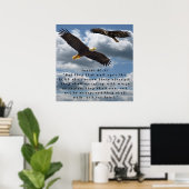 POSTER ISAIAH 40:31 (Bureau à domicile)