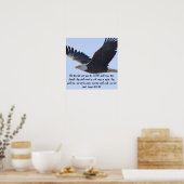 Poster Isaiah 40:31 Eagle Peace Love Destiny Gifts (Cuisine)