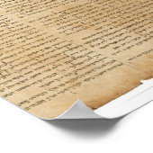 Poster Isaiah Scroll (Coin)