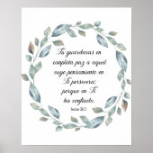 Poster Isaias 26 (Devant)