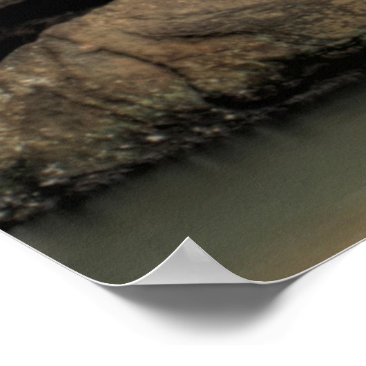 Poster Isaïe 41:18 Cascade (Coin)