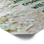 Poster Isaïe 42:16 Sentier sauvage (Coin)