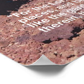 Poster Isaïe 51 (Coin)