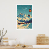 Poster Ischgl Ski Print 1 (Cuisine)